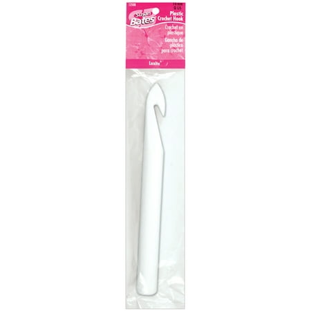 Luxite Bulky Plastic Crochet Hook, 8", Size Q/16mm
