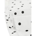 thumbnail image 5 of Agnes Orinda Women's Plus Size Valentines Day Polka Dots V Neck Short Sleeve Peplum Wrap Top 4X White, 5 of 6