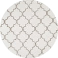 thumbnail image 2 of Nuloom 6' x 6' Tapis Rond en Touffeté Avenue Park en Nickel, 2 of 2