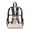 Axolotl Ice Cream Flower Pink, variant on SEANATIVE Kids Clear Backpack with Front Pocket Adjustable Straps Transparent Clear Bag Girls Travel Stadium School Bags PVC Bookbag, Cute Axolotl Strawberry Heart-shaped Pattern Pink