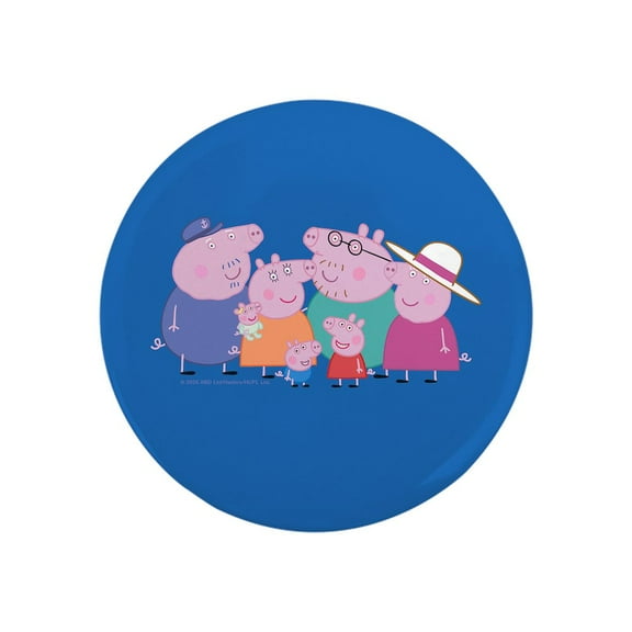 CafePress - Peppa Pig: Granny & Grandpa Pig - 2.25" Round Magnet, Refrigerator Magnet, Button Magnet Style