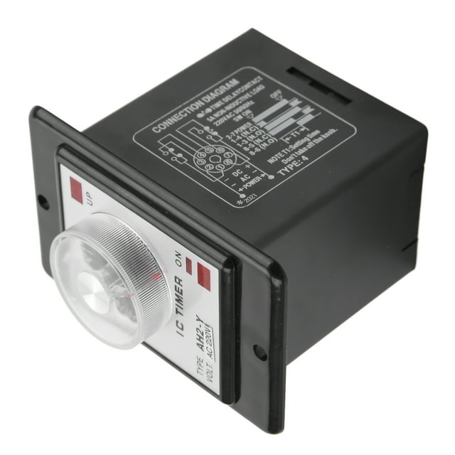 Mini Pointer Type Timer,AH2‑Y 6S Time Controller Power On Delay Timer Delay Timer Impressive Results