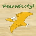 thumbnail image 2 of Meagher, Megan 12x12 Black Ornate Wood Framed with Double Matting Museum Art Print Titled - Pterodactyl, 2 of 4