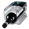 thumbnail image 4 of Stackable Bottle Holder Wine Organizer Transparent Stackable Plastic Bottle Holder Corner Bottle Storage for Refrigerator, Cupboard, Kitchen Organiser, 4 of 8
