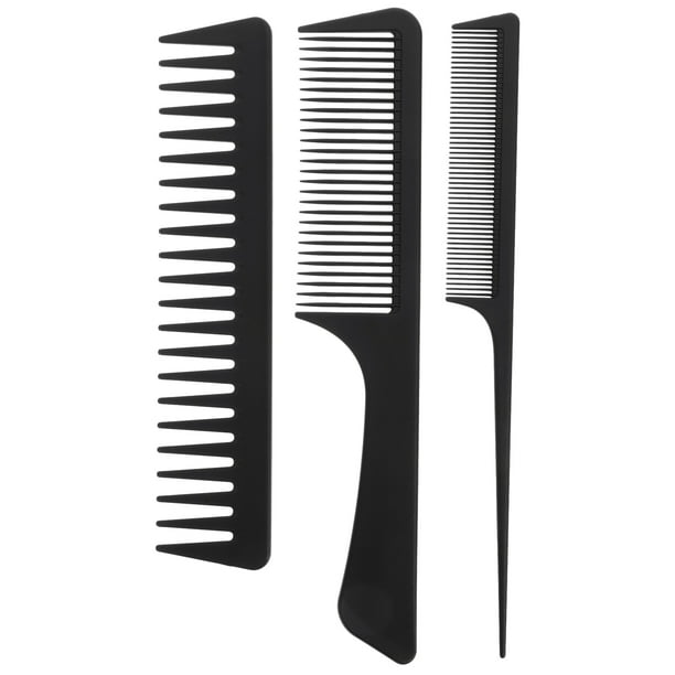 1 Juego de peines para el cabello, peine antiestático, peine de peluquería, peine para desenredar