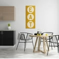 thumbnail image 2 of Stupell Industries Retro Style Eat Circle Letters Sign Graphic Art Gallery Wrapped Canvas Print Wall Art, Design by Ryan Fowler, 2 of 7