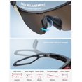 thumbnail image 4 of Almohadilla nasal ajustable UV400 para gafas de sol deportivas Lamicall, polarizadas, 4 of 7