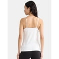 thumbnail image 4 of Time and Tru Women’s Cami Top with Adjustable Straps, Sizes XS-XXXL, 4 of 6