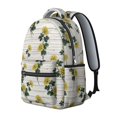 thumbnail image 2 of Sunflower and Plank White Pattern Backpack for School, Cute School Bag with Adjustable Shoulder Straps and Padded Back, 15.3"x11"x7.1", 2 of 5