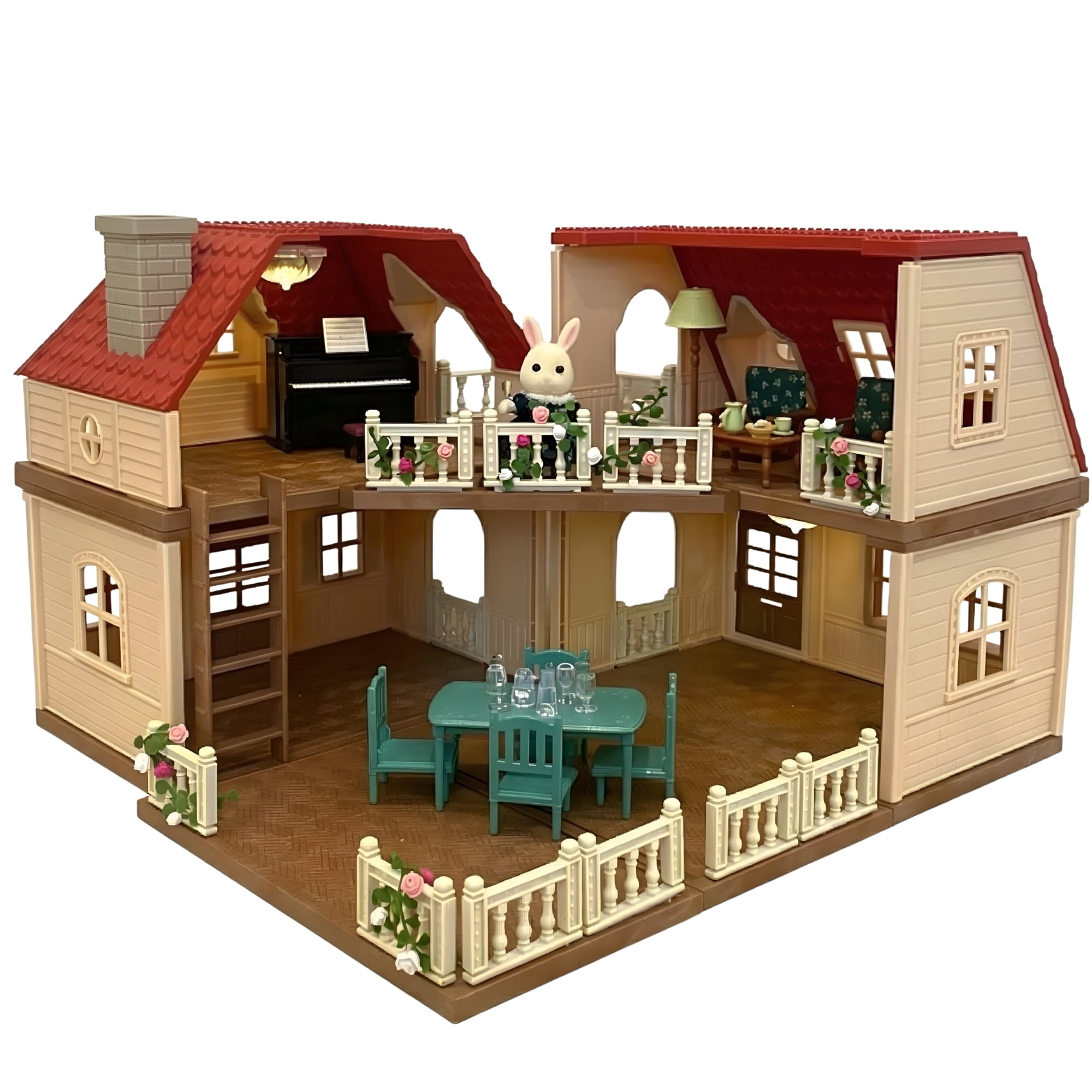 Juego De Té De Porcelana En Miniatura Odoria Escala 1/6 Casa De Muñecas Juego De Té De Porcelana En Miniatura Odoria Escala 1/6 Casa De Muñecas