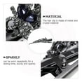 thumbnail image 3 of OFFIGAM Black Rhinestone Alligator Hair Clip for Women, Stylish Decorative Hair Accessory for Christmas and Special Occasions, 1 Piece, 3 of 6