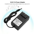 thumbnail image 3 of Power Adapter, 25.2V 1A Battery  Battery Power Adapter Charging Power Supply With LED Indicator 110-240V For Headlights Toy Cars Balance Cars, 3 of 8