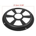 thumbnail image 2 of Universal 8 Inch Black Car Audio Speaker Cover Hollow Mesh Sub Woofer Subwoofer Grill Horn Guard 2pcs, 2 of 6