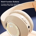 thumbnail image 3 of Wireless Over Ear Headphones, Bluetooth 5.3 with Microphone, Foldable Design and Long Battery Life, for Work, Study, and Commuting, 3 of 9