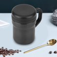 thumbnail image 3 of Taza de mezcla eléctrica automática eléctrica para café y leche, taza de enfriamiento con agitación automática, taza de leche inteligente HomeBlack, 3 of 9