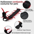 thumbnail image 3 of 2027 New Halloween Centipede Pet Costume for Cats & Small Dogs, Funny Adjustable Pet Outfit, Scary Shape Suit for Party, Dress‑up, Photo Shoot, HOOK&LOOP, 3 of 7