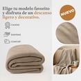 thumbnail image 4 of Cobertor Ligero Individual Ultrasuave Tabaco Térmico, 4 of 7