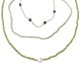 thumbnail image 1 of 3 uds. Collares verdes frescos con cuentas hechas a mano, adecuados para la mayoría de las personas, collares decorativos, 1 of 6