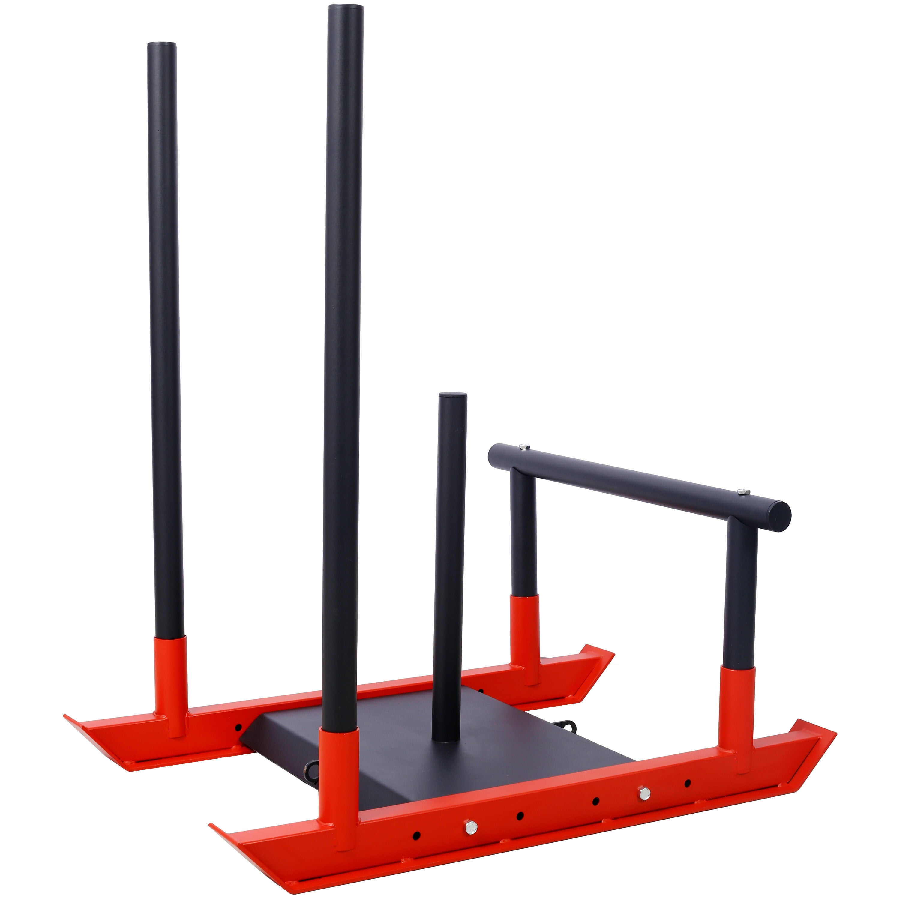Exercise Equipment Weight Sled Fitness Sled Fitness Strength Training Sled Speed Training Sled Heavy-Duty Weight Training Equipment for Muscle Building and Explosive Power Suitable for 1"& 2" Weight