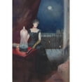 thumbnail image 3 of Jean-Louis Forain 14x18 Black Modern Framed Museum Art Print Titled - Standing Woman with a Fan (Probably 1880-1890), 3 of 5