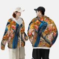 thumbnail image 4 of KLL Veste à Capuche Extérieure Protection Solaire UPF 50+ pour Hommes et Femmes, Manches Longues, Pêche, Randonnée, Performance, Medium, 4 of 7