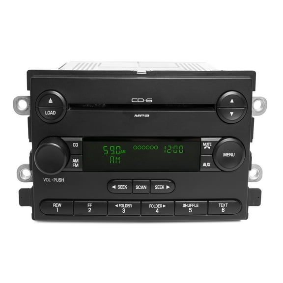 Restored 2007 Ford Freestyle OEM Original AM FM Mp3 6 Disc CD Player Radio 7F9T-18C815-BA - (Refurbished)