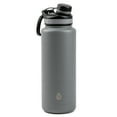 thumbnail image 3 of (4 pack) TAL Stainless Steel Ranger Water Bottle 40 fl oz, Gray, 3 of 9
