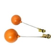 thumbnail image 5 of TOP-MAX 25MM(1") Circular Ball Valve Float Round Filling Valve Float Thread Connection Brass Joint for Standard Cisterns, 5 of 6