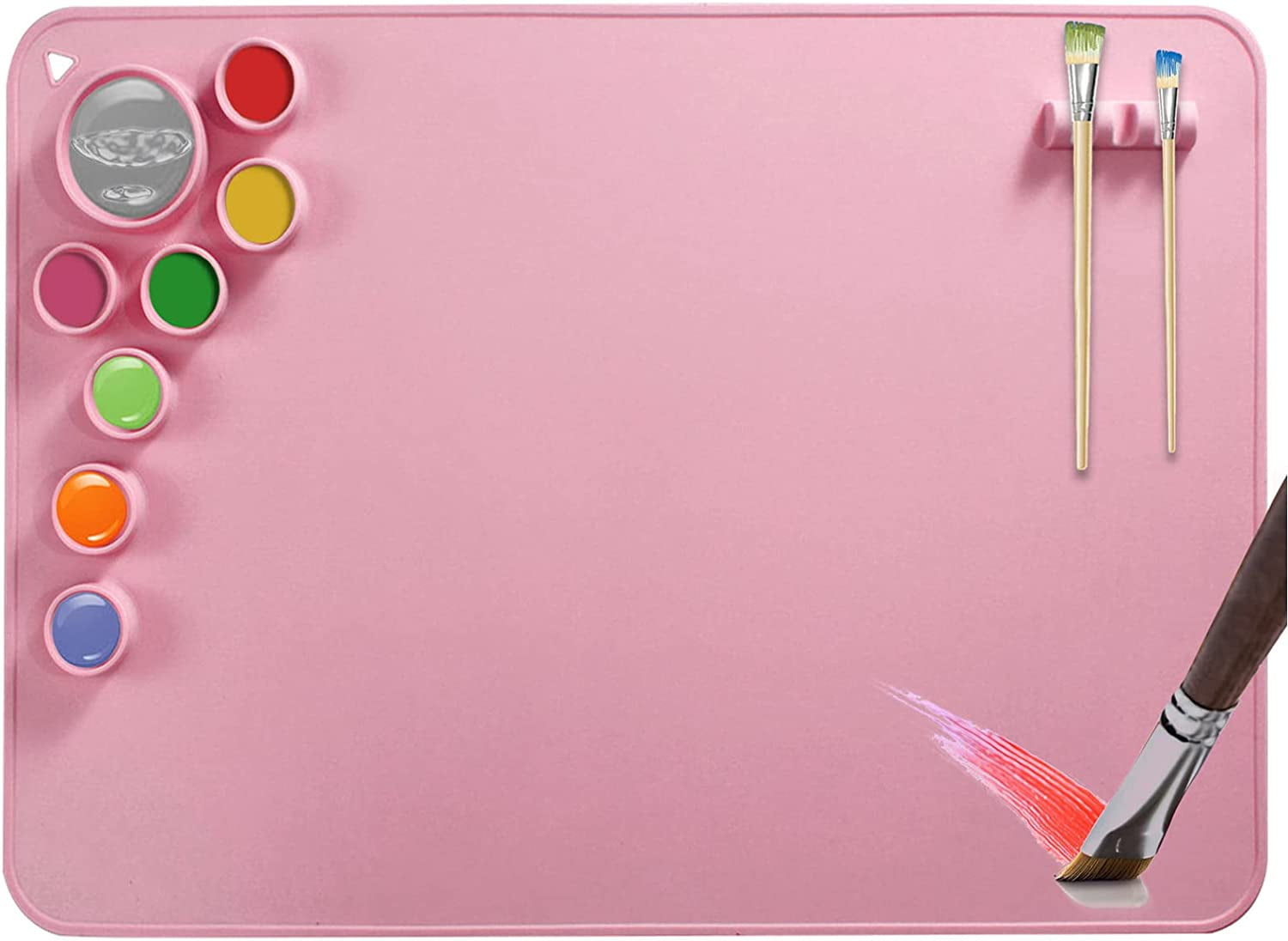 Silicone Craft Mat, 24"x16" Large Painting Mat for Craft Resin Casting