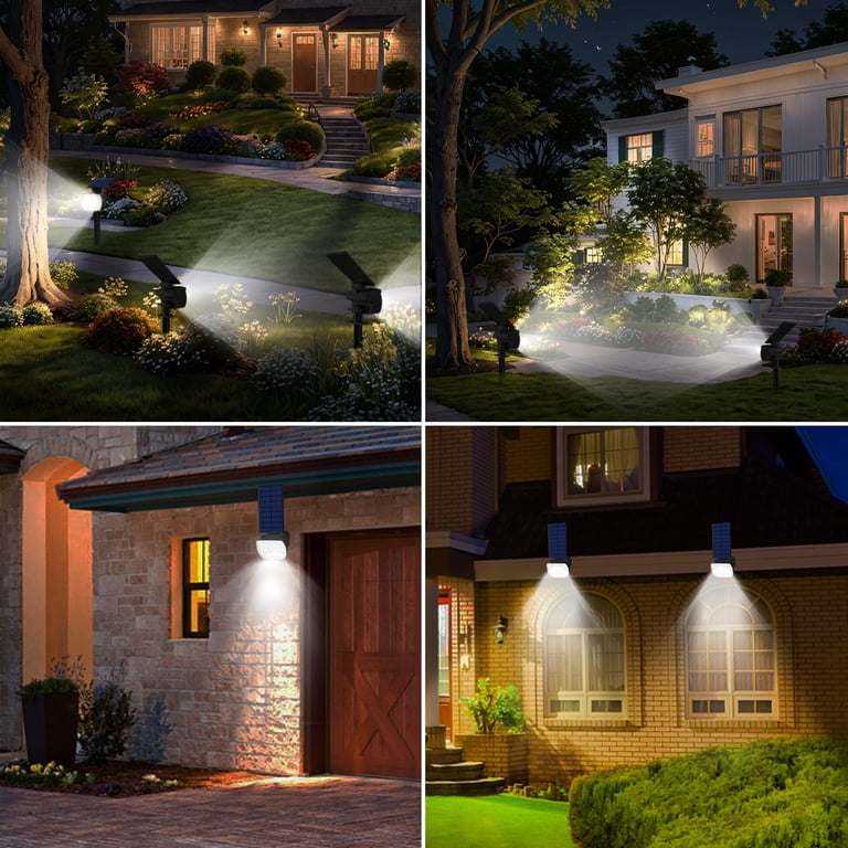 CHARKEE Solar Spotlights, 800LM Cool White 8-Pack photo 7