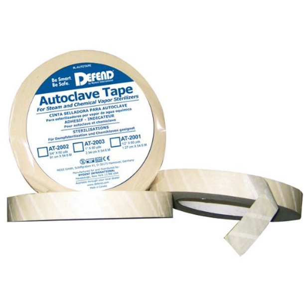 Autoclave TapeSterilization Tape (3/4" wide), 61 Yd Roll By DEFEND