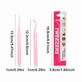 thumbnail image 2 of Precision Metal Tweezers For Detailed Crafting Stationery And Desktop Applications With Fine Pointed Tip, 2 of 6