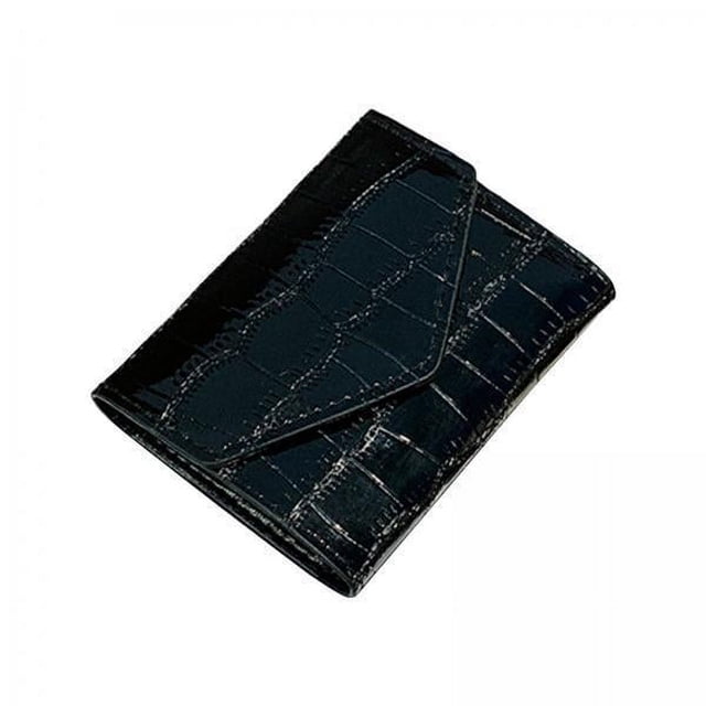2X Mini corta plegable titular de la tarjeta de crédito de bolsillo informal minimalista 2 piezas