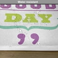 thumbnail image 6 of Ambesonne Saying Place Mats Set of 4, Today is a Day, Standard Size, Multicolor, 6 of 6