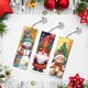 thumbnail image 2 of Marcapáginas Diamante Con 3 Piezas Forma Especial Navideña Papá Noel, 2 of 9