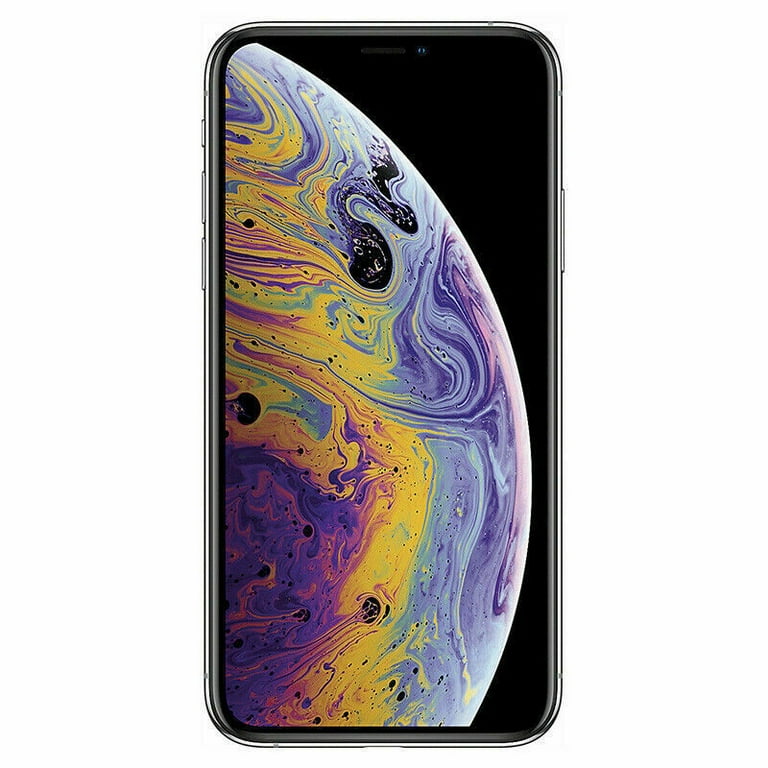 Restored Apple iPhone XS - Fully Unlocked - 256 GB Silver (Refurbished)