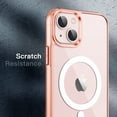 thumbnail image 7 of JETech Magnetic Case for iPhone 13 Mini 5.4-Inch Compatible with MagSafe Wireless Charging, Shockproof Phone Bumper Cover, Anti-Scratch Clear Back (Rose Gold), 7 of 7