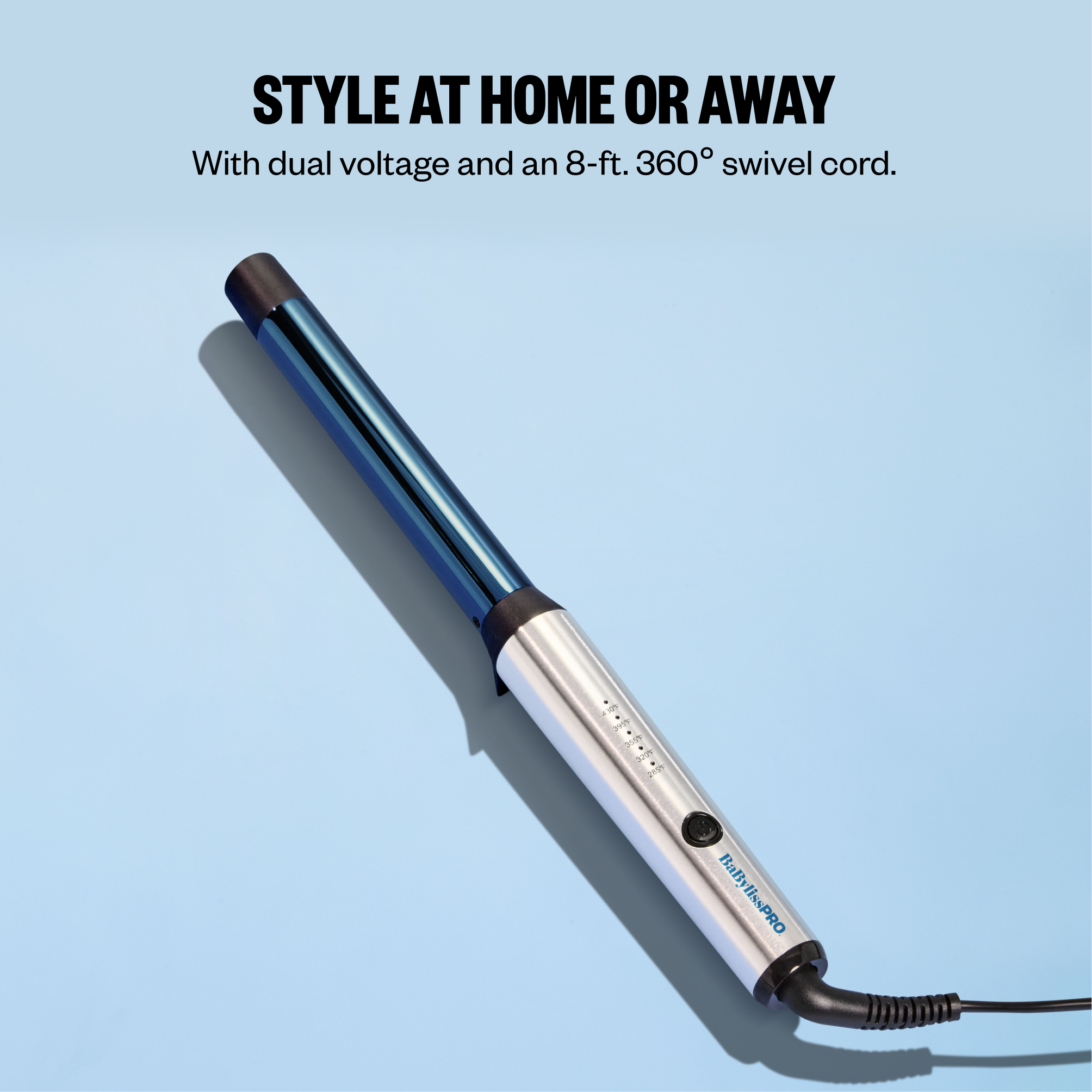 BaBylissPRO Nano Titanium 1" Curling Iron Wand photo 6