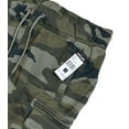 thumbnail image 3 of Ecko Unltd Men's Sweatpants Combat Camo Coloblock Cargo Pockets Fleece Jogger (Small, Combat Camo), 3 of 4