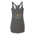 thumbnail image 2 of I Don't Need Google My Daughter Knows Everything Tri-Blend Tank Top, Premium Heather, Medium, 2 of 3