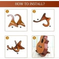 thumbnail image 5 of Ukulele Stand,Wooden Musical Instrument Stand Holder, Universal Portable Detachable, 5 of 5