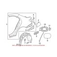 thumbnail image 5 of Fuel Tank Cap Cover Assembly For C Class W205 2013-2016 2056303204 A2056303204, 5 of 5