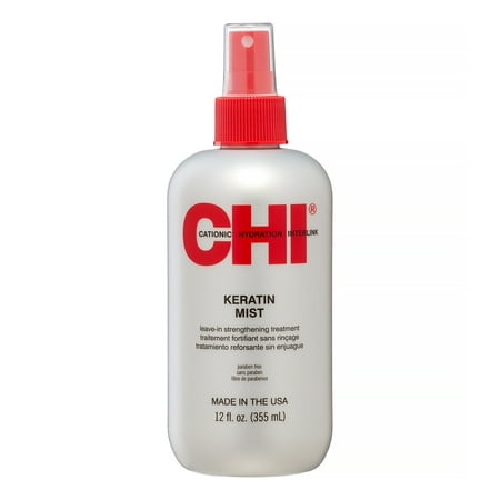 Chi Keratin Mist Leave-In Strengthening Treatment, 12 Fl (Best Keratin Hair Treatment)