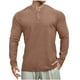 thumbnail image 2 of pstuiky camisas de manga larga para hombre, Camiseta/camiseta informal de manga larga con cuello redondo y lavado holgado de terciopelo para hombre camisetas de hombre xxl, 2 of 3