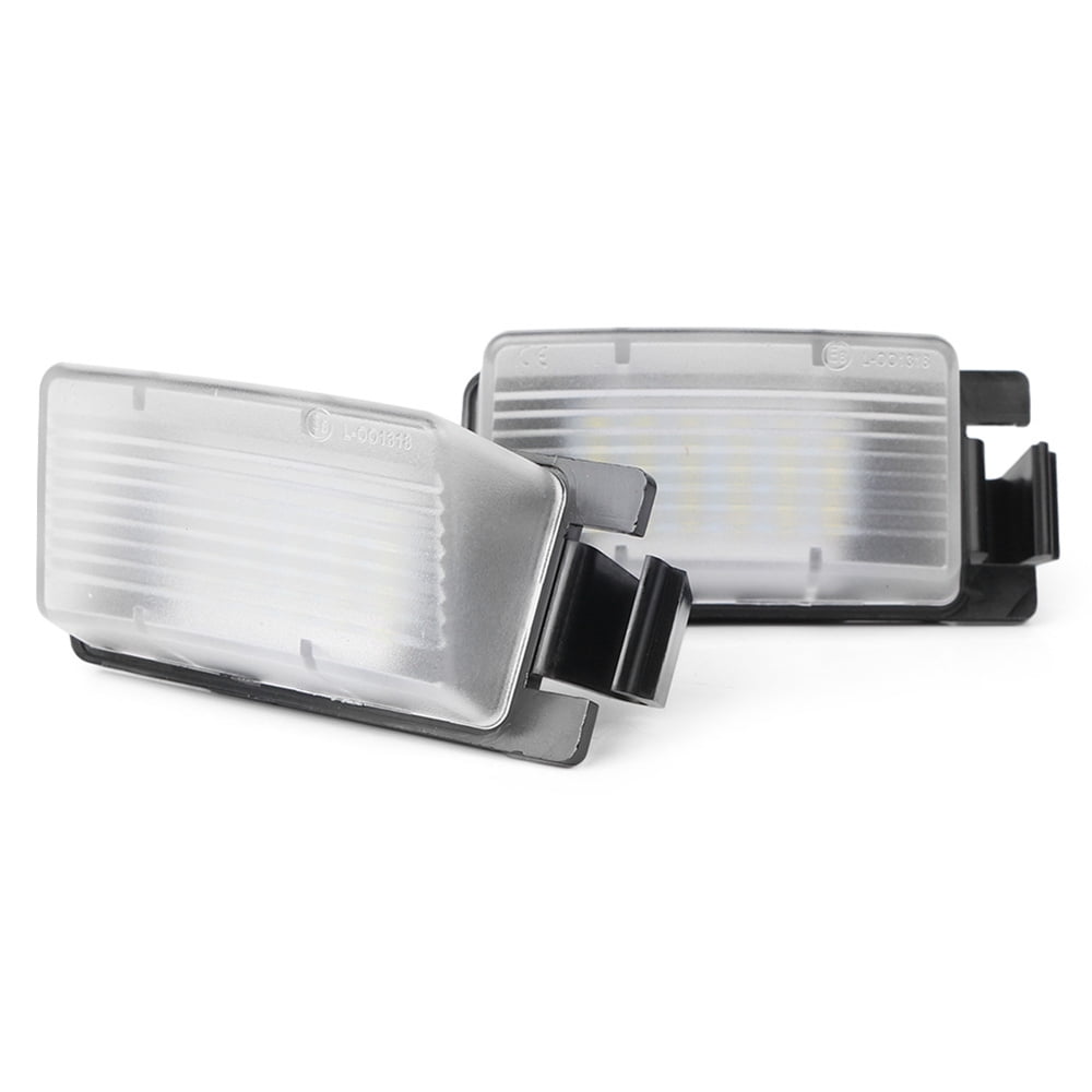 2Pcs LED License Plate Light For Infiniti G25 G35 G37 S60 Sedan Nissan 370Z 350Z