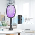 thumbnail image 3 of Raqueta eléctrica mata insectos y mosquitos 4000V con carga USB, 3 of 6