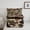 Brown Green, variant on Castle Fairy Big Bass Fish Twin Comforter Sets,Vintage Camouflage Camo Bedding Set
