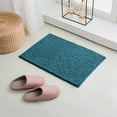 thumbnail image 3 of Subrtex Luxury Chenille Bathroom Rug Extra Soft and Absorbent Shaggy Rugs (Stone Blue,24"*60"), 3 of 8