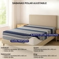 thumbnail image 2 of Sábana De Cajón Queen Size Polar Térmica Caliente + Morral, 2 of 4