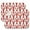 Cameosa-677, variant on Lobster Seafood Nautical Starfish Coastal Cute Funny Crustacean Marine Ocean Sea Life Red Blue Vintage Beach Tropical Coffee Mat Kitchen Counter Spill Absorbent